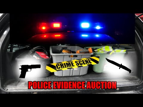 I Bought Boxes Of Police Evidence at a Chicago Police Auction and You Won't Believe What I Found!
