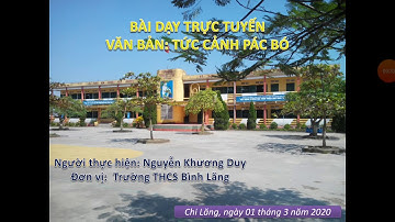 Tức cảnh Pác Bó