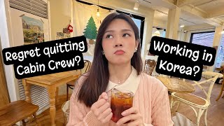 Regret Quitting Cabin Crew? Working in Korea? Answering Q&A feat. Yeonnam-dong Cafe Hopping ✈️🇰🇷