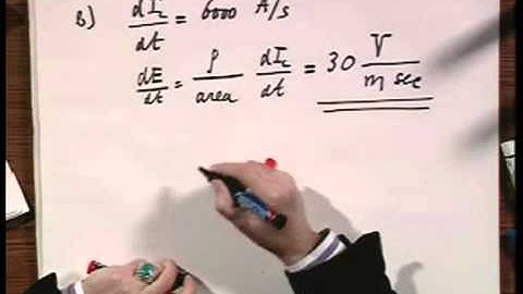 8.02x - Module 07.02 - Comparing the Displacement Current to the Conduction Current in a Wire.