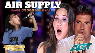 Golden Buzzer | All the judges cried when he heard the song Air Supply with an extraordinary voice