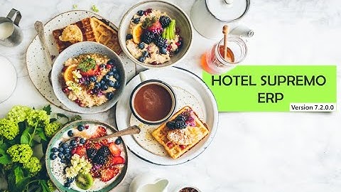 Hotel ERP System (GST Version) -  By Original Developer