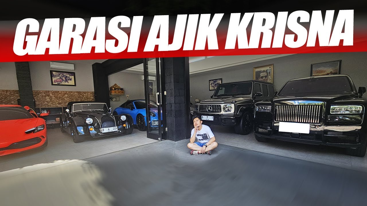 MEWAH...!! KOLEKSI MOBIL AJIK KRISNA || GARASI IDAMAN PARA PRIA