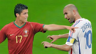 : The Day Cristiano Ronaldo & Zinedine Zidane Meet For The First Time