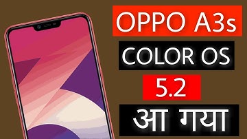 New update color os 5.2 Oppo a3s | how to update Oppo a3s with color os 5.2