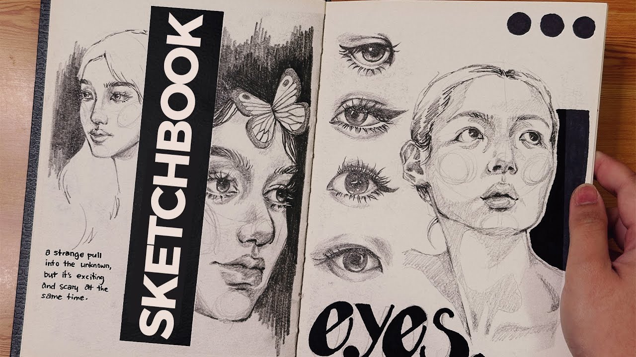 the sketchbook that got me back into art | sketchbook tour - YouTube