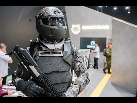 The first Russian exoskeleton Ratnik - 3 "Alesha"