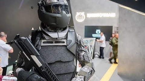 The first Russian exoskeleton Ratnik - 3 "Alesha"