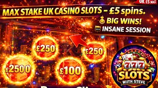 MAX STAKE £5 UK Casino Slots – INSANE Bonus Clips! 💰🔥