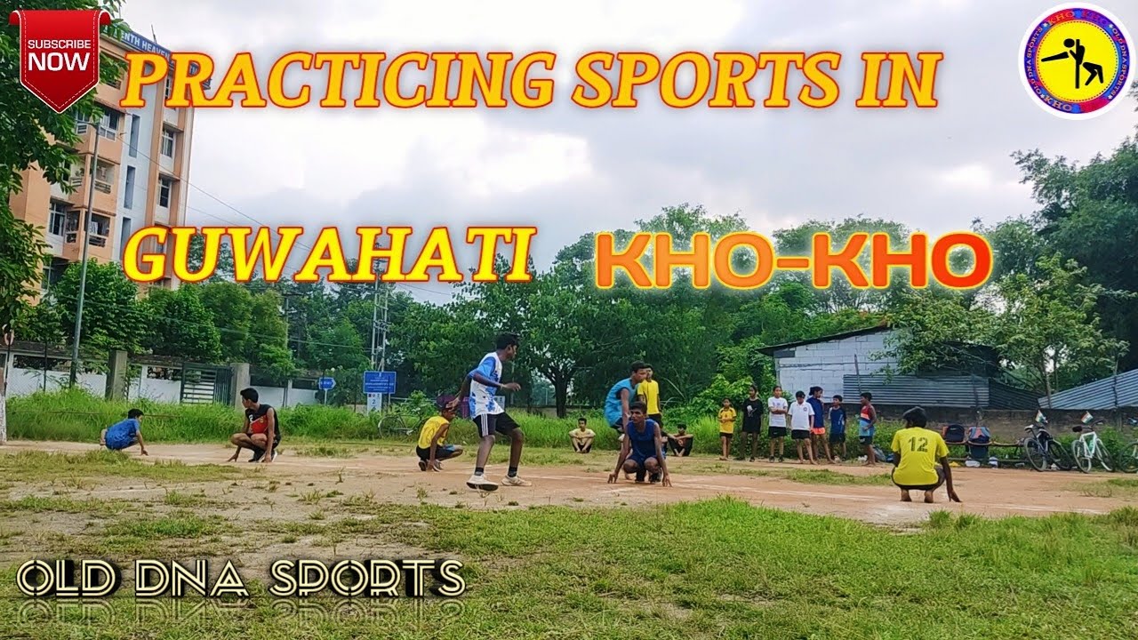 KhoKho Practicing Sports in Guwahati Sarusajai Stadium 🏟️ khokho 