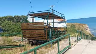 Ingresando al balneario. La Lobería. Viedma. Río Negro. 30 de noviembre de 2024