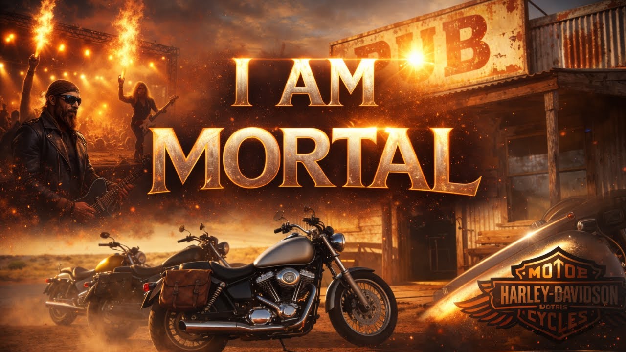 I Am Mortal – Australian Hard Rock Pub Anthem | Gritty Rock Song About Love, Bikes & Dust