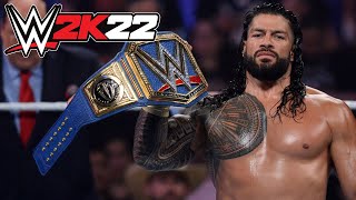 WWE 2K22 - ROMAN İLE KEMER MAÇLARI! - BÖLÜM 38