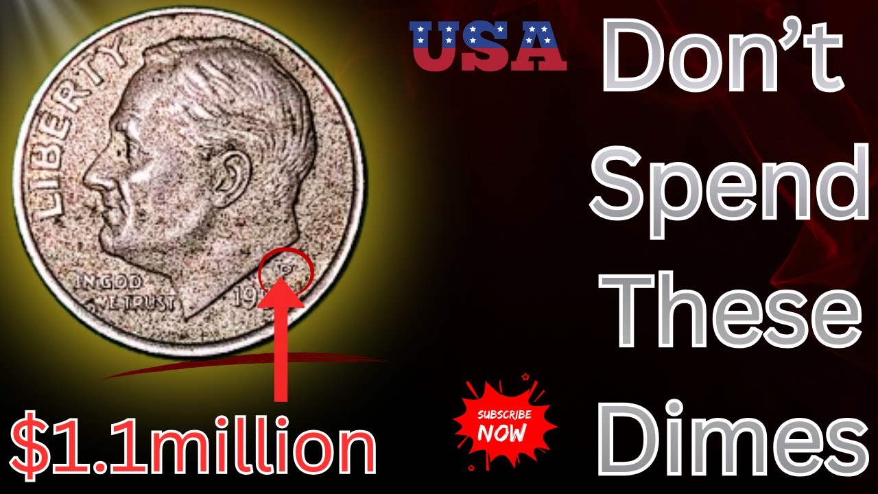 Top Valuable Roosevelt Dime Value💰Rare Errors & Hidden Varieties That Could Be Worth Big Money Today