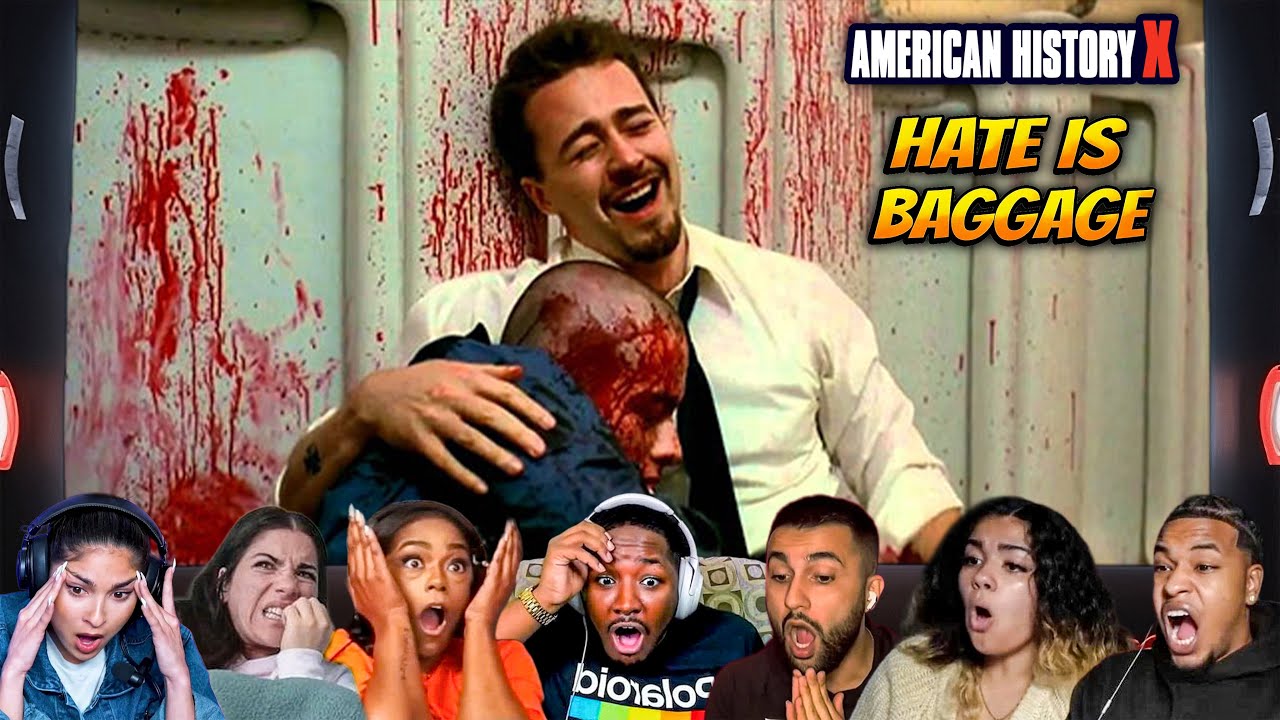 American History X (1998) – "Hate is Baggage" | First Time Watching Movie Reaction Compilation