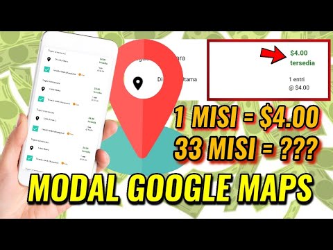 Cara Mendapatkan Uang $4.00 Per Tugas Modal Google Maps TERBARU | GIVEAWAY!