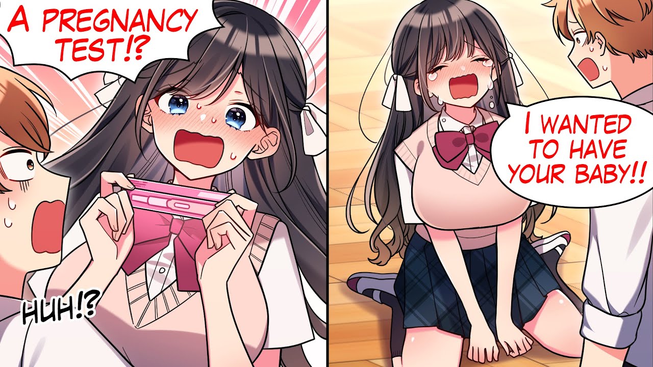 Cute Girl Next Door Saw the Pregnancy Test from My Backpack and Started Crying