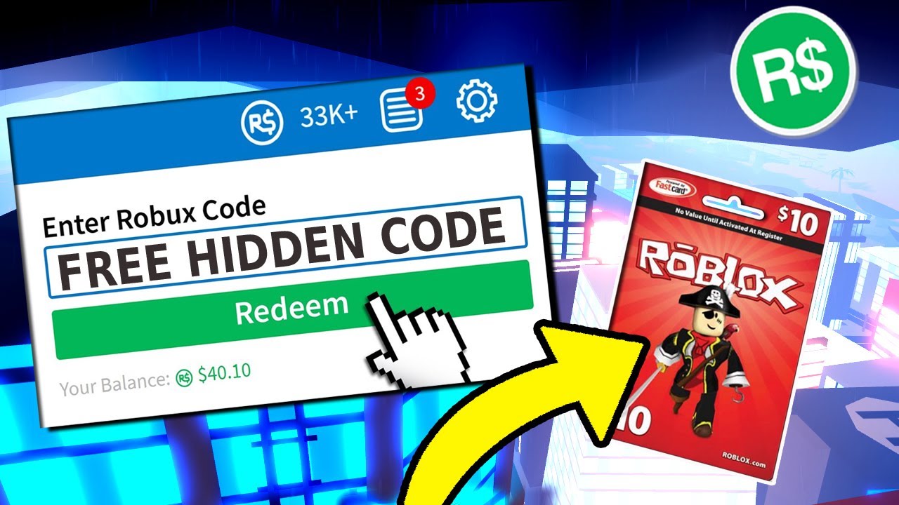 There Is A Hidden Robux Code In This Video Roblox Robux Youtube - how to get any amount of robux youtube