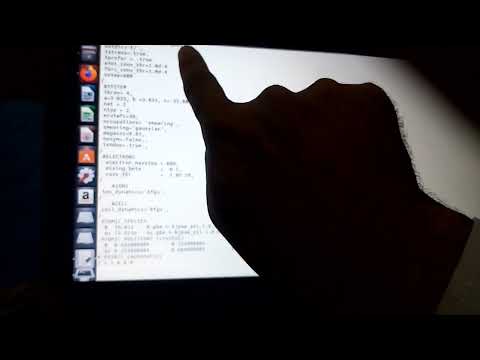 ## How to relax a material using quantum espresso software in ubuntu window