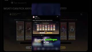 Player Genshin ini nyoba HSR dan dikagetkan dapat karakter B5 Gratis bebas pilih...