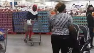 Satanic Puppets In Sams Club Gangstalking