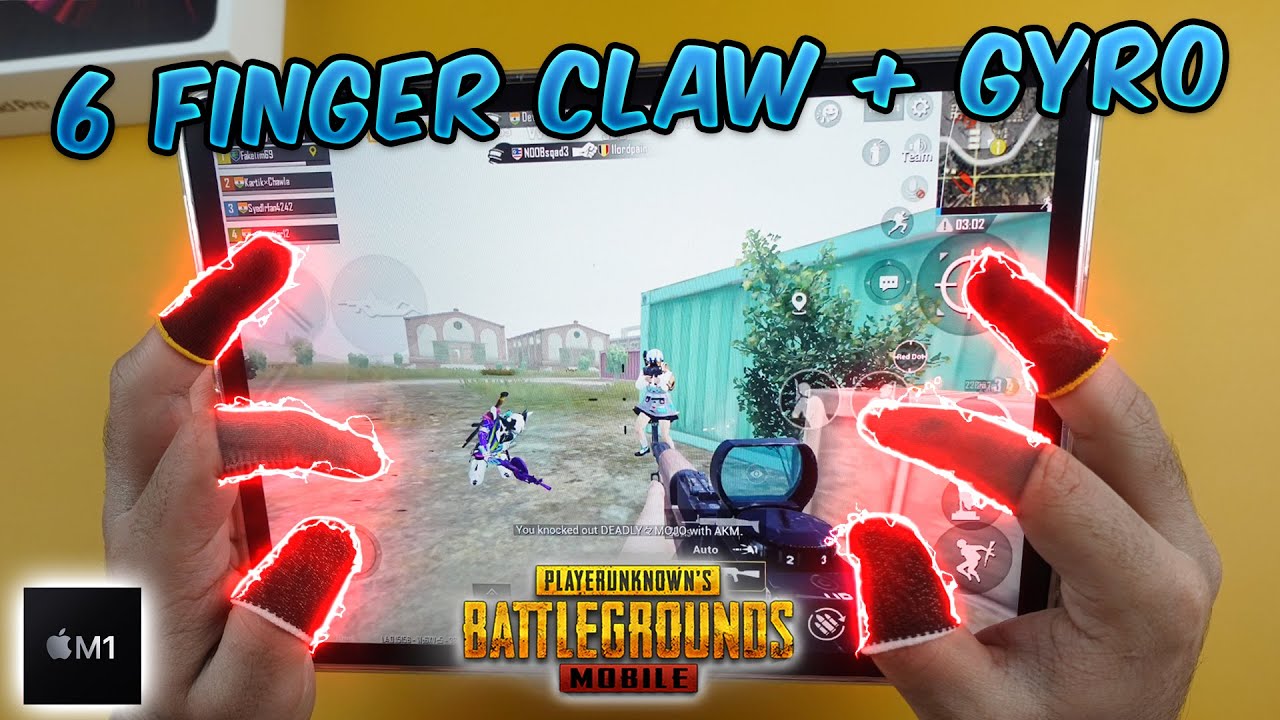 6 Finger Claw Gyroscope On IPad Pro 2021 PUBG MOBILE Unboxing 6-finger-claw-gyroscope-on-ipad-pro-2021-pubg-mobile-unboxing