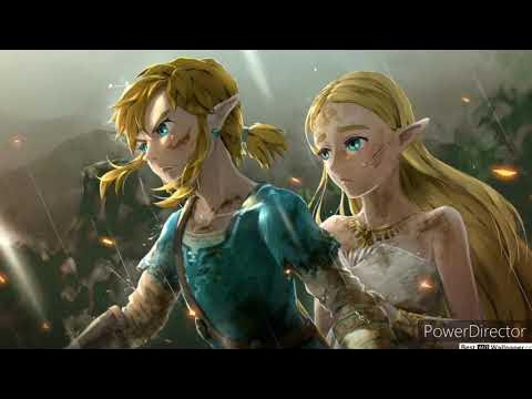 Link Protecting Zelda