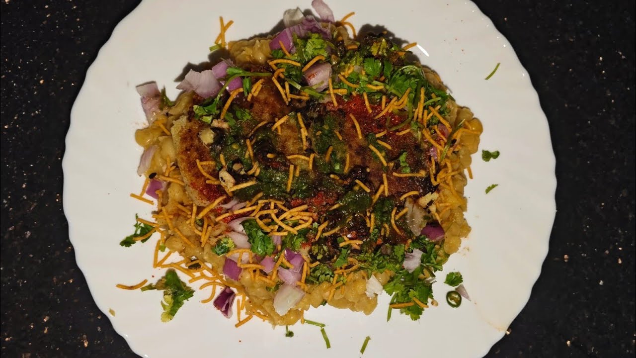 Ragda patties chaat mumbai style 