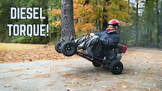 Diesel Go Kart Build! | We Bought the CHEAPEST Diesel on eBay! видео