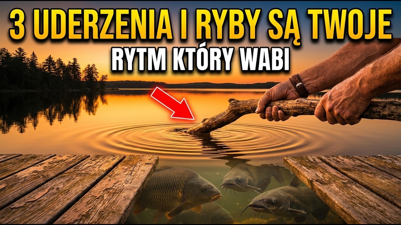 Zapomniana Technika Uderzania w Wodę: Jak Przyciągnąć Wielkie Ryby w Kilka Sekund