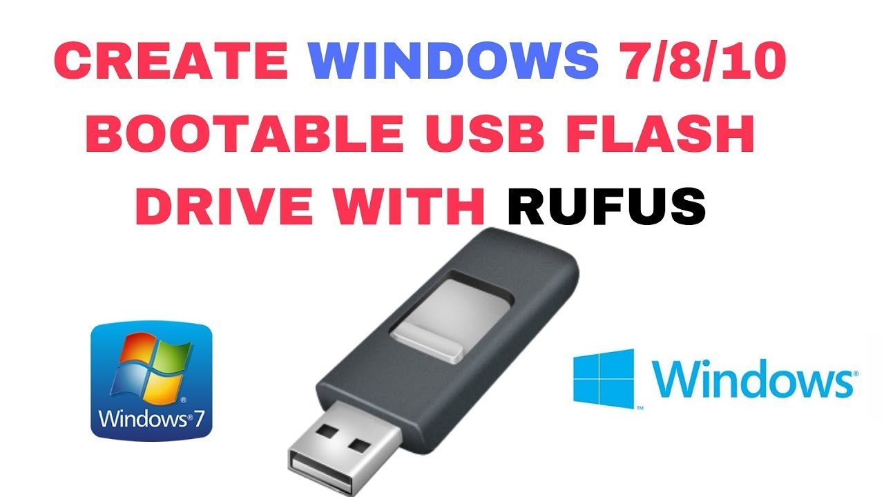 How To Make A Windows 10 Bootable USB Flash Drive 2020 - YouTube