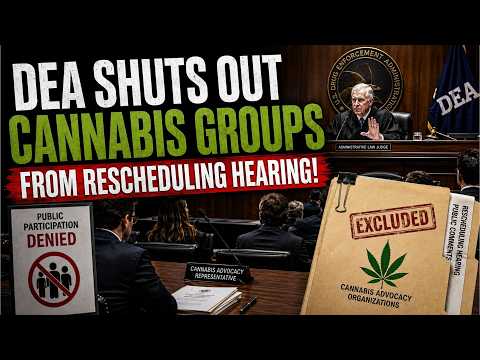 DEA Shuts Out Cannabis Groups from Rescheduling Hearing! Gun Rights upheld for consumers;