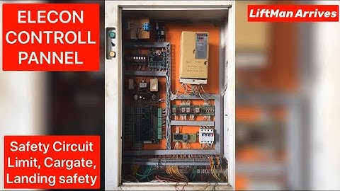 Elecon Controll pannel Safety Circuit, Fully explained.
