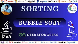 Bubble Sort Algorithm | Learn Sorting with Java || DSA || Tamil Profile