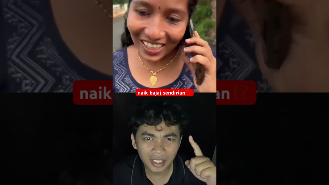 naik bajaj sendirian⁉️ #shorts