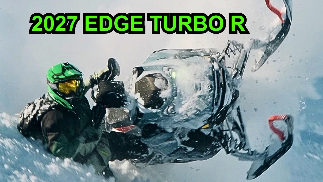 First Ride- 2027 Ski-Doo Summit Edge 850 Turbo R Snowmobile!