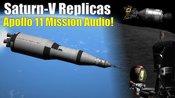 SaturnV with Apollo 11 Audio - GRUK KSP Part 11