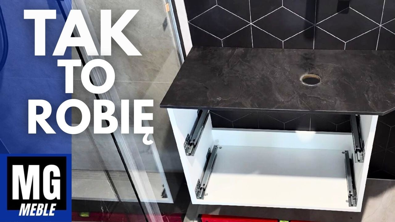 Jak zamontować szafkę łazienkową?  Montaż krok po kroku.