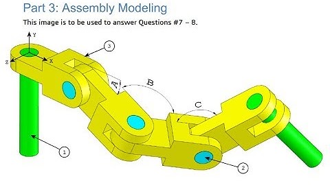 SOLIDWORKS CSWA EXAM ASSEMBLY QUESTION #4
