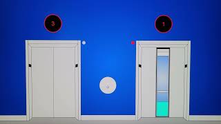 Animated: 3rd Gen Dibble Elevators @ Watermark Hilton, Whirlpool City