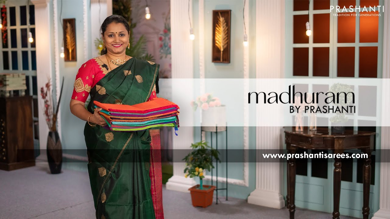 Madhuram - Kanjivaram Soft Silk Sarees, Prashanti