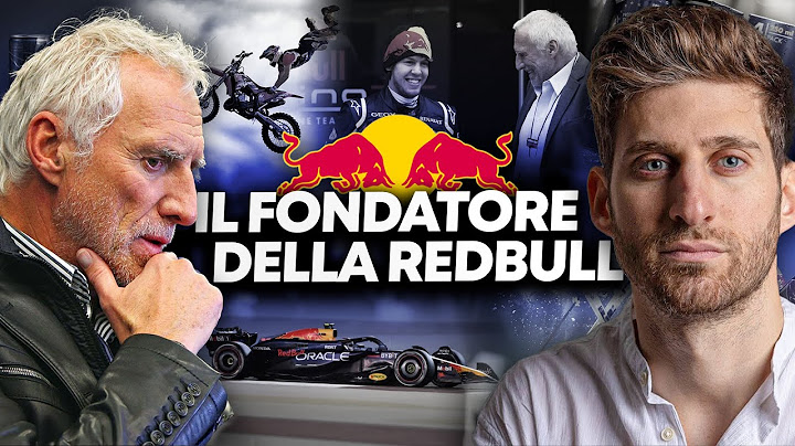 Come è nato L'IMPERO RED BULL? - La storia di Dietrich Mateschitz