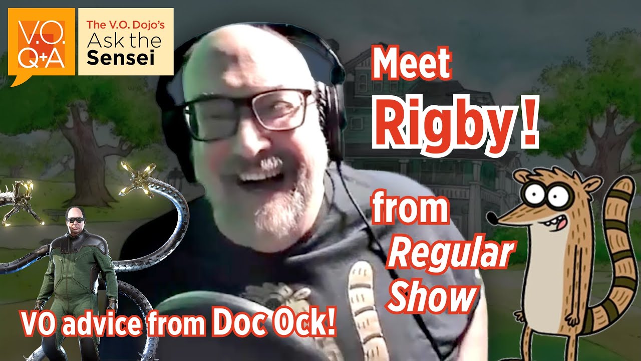 Meet Rigby from Regular Show | Ask the Sensei with William Salyers