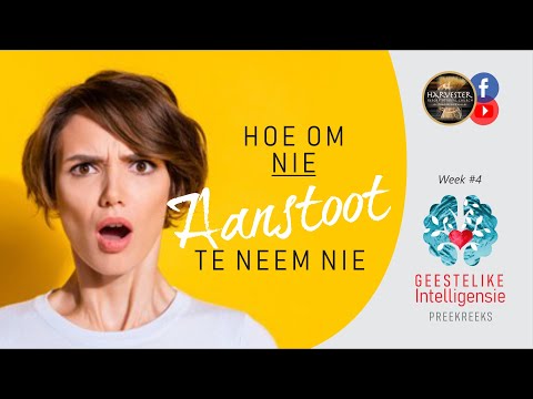 Video: Hoekom Neem Ons Aanstoot