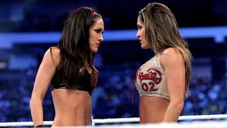 Nikki Bella Vs Brie Bella Bra And Panties Match