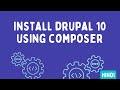 How to install drupal on windows 10 with xampp | install drupal 10 using composer