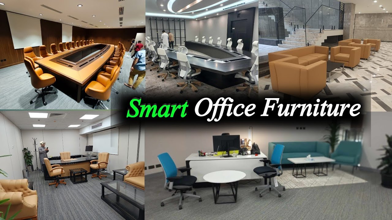 Premium Office Furniture Collection I Tables, Sofas & Counters