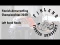 Finnish Armwrestling Championships 2020, Left hand finals