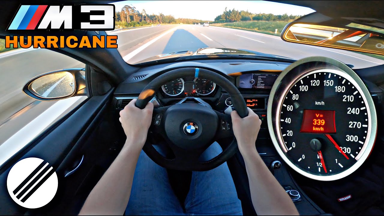 340km/h !! BMW INFINITAS HURRICANE TOP SPEED ON GERMAN 🏎 - YouTube