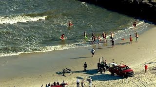 Search suspended for 10-year-old boy who went missing while swimming in Long Beach